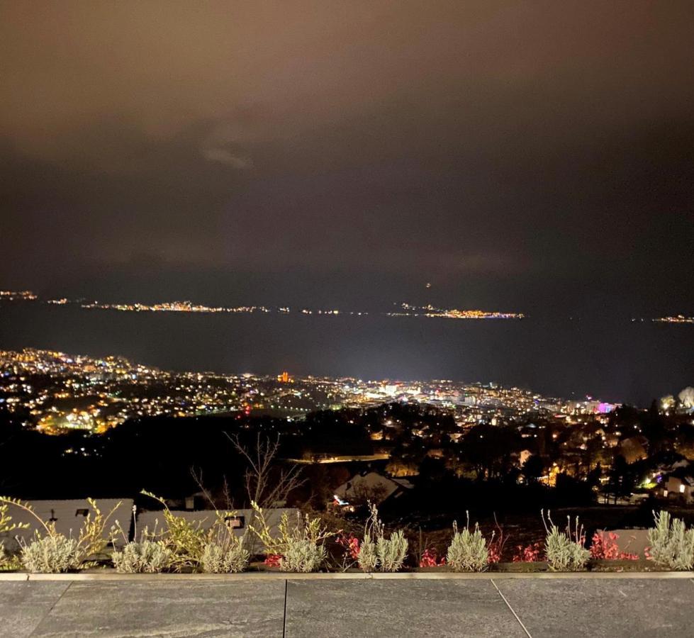 Appartement Moderne Avec Vue Panoramique A Jongny Proche De Montreux Экстерьер фото
