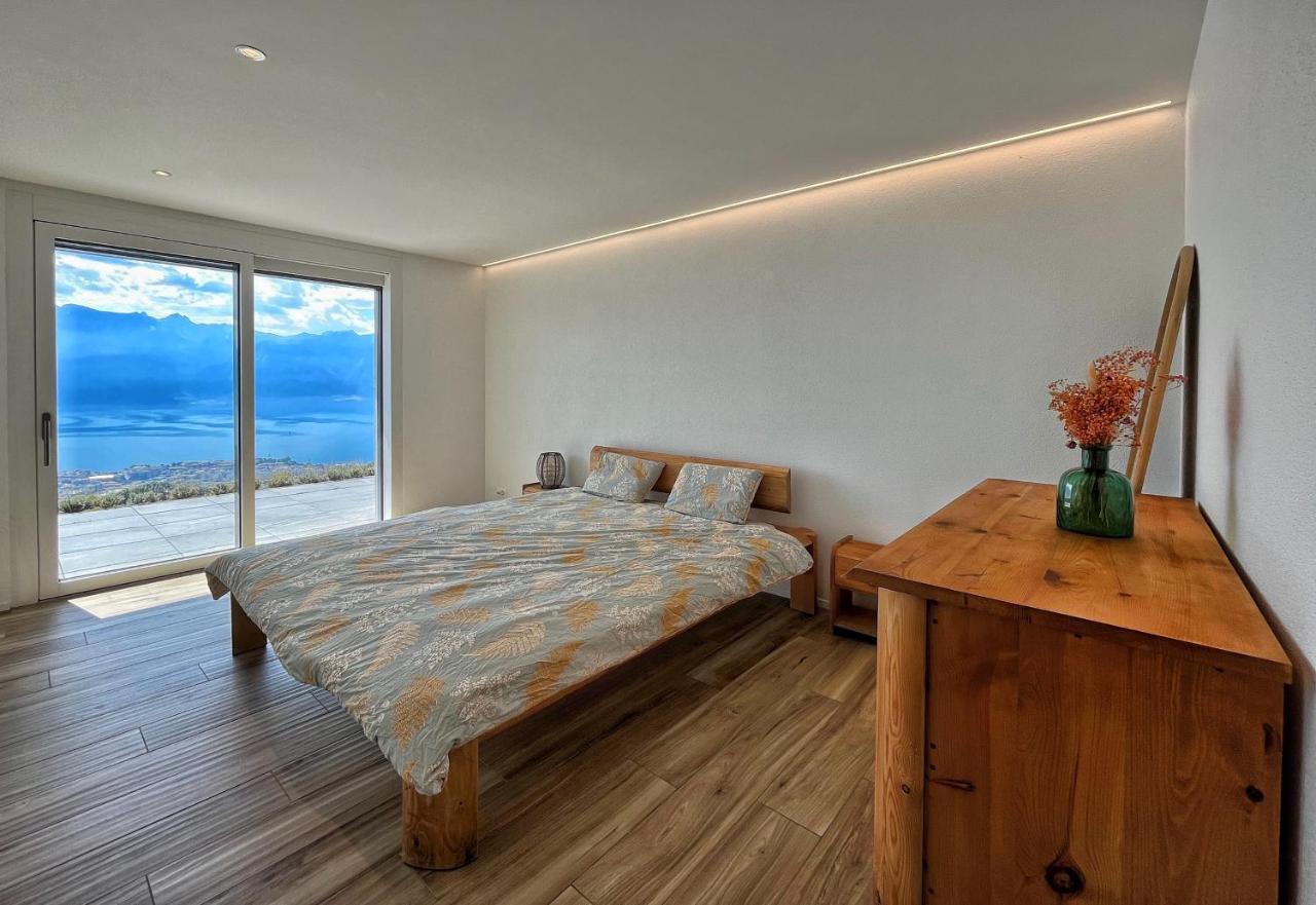 Appartement Moderne Avec Vue Panoramique A Jongny Proche De Montreux Экстерьер фото