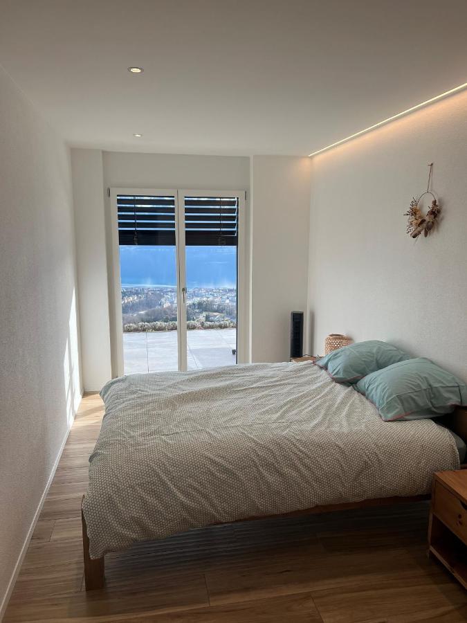 Appartement Moderne Avec Vue Panoramique A Jongny Proche De Montreux Экстерьер фото